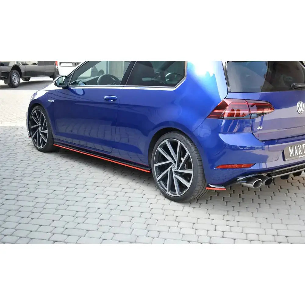 Sideskjørt Diffusers V.2 Vw Golf 7 r Facelift