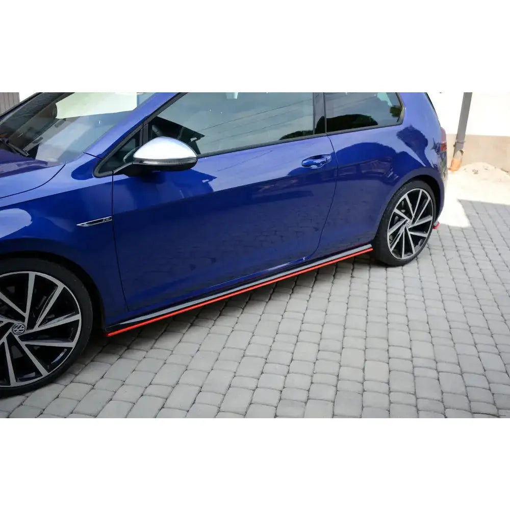 Sideskjørt Diffusers V.2 Vw Golf 7 r Facelift