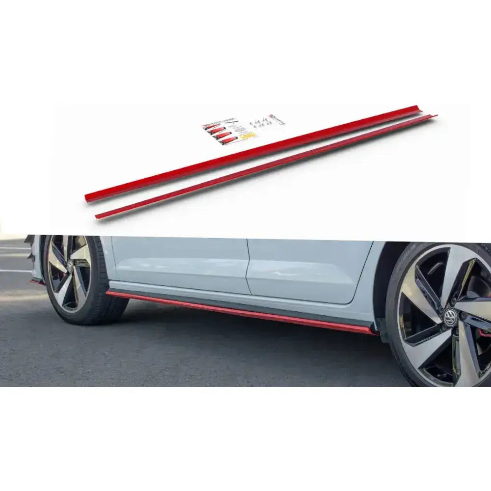 Sideskjørt Diffusers Vw Polo Mk6 Gti