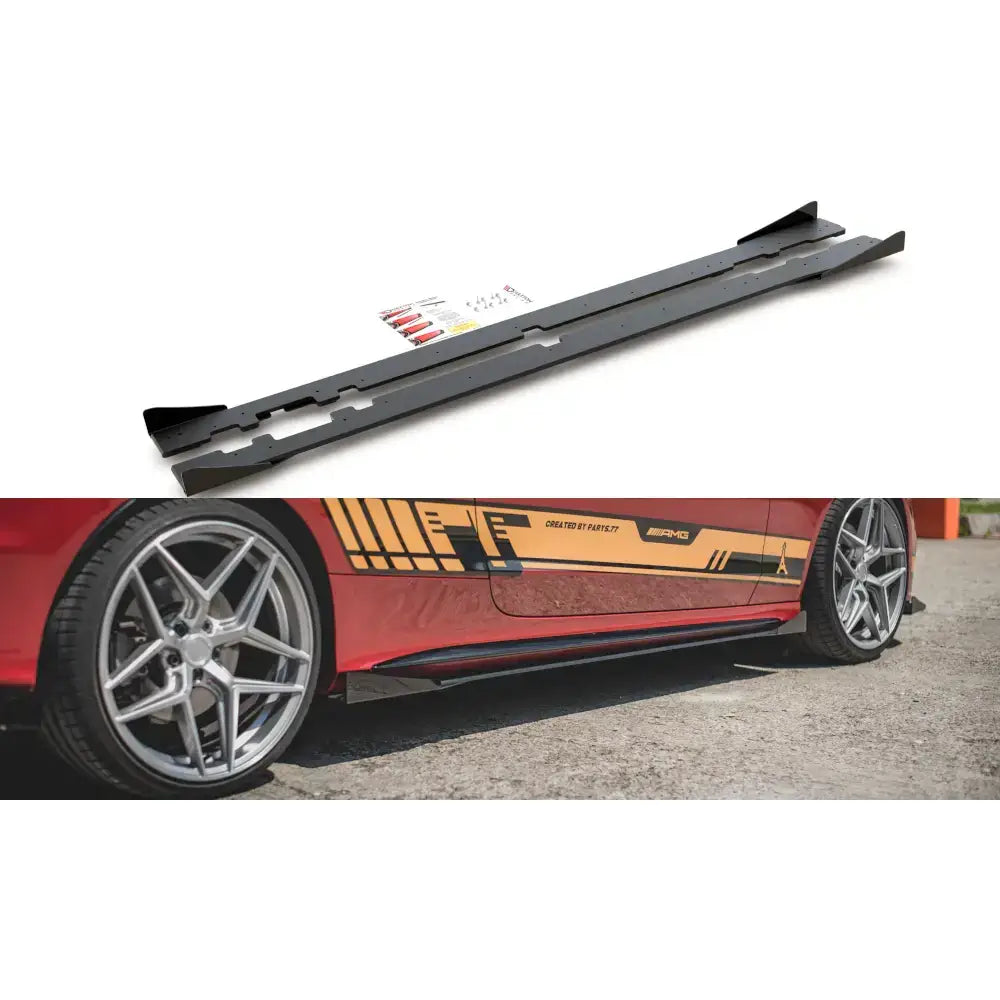 Sideskjørt Lepper + Flaps Mercedes-amg C43 Coupe C205 16-