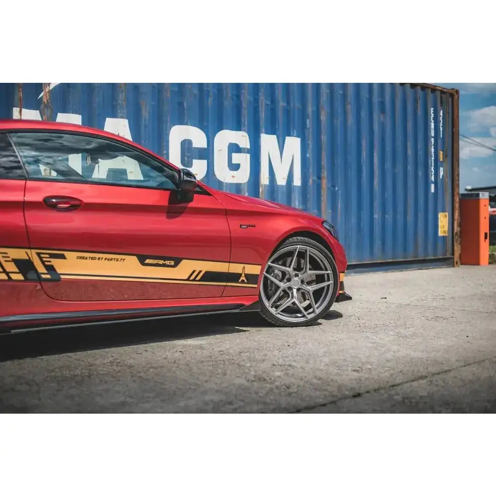 Sideskjørt Lepper + Flaps Mercedes-amg C43 Coupe C205 16-