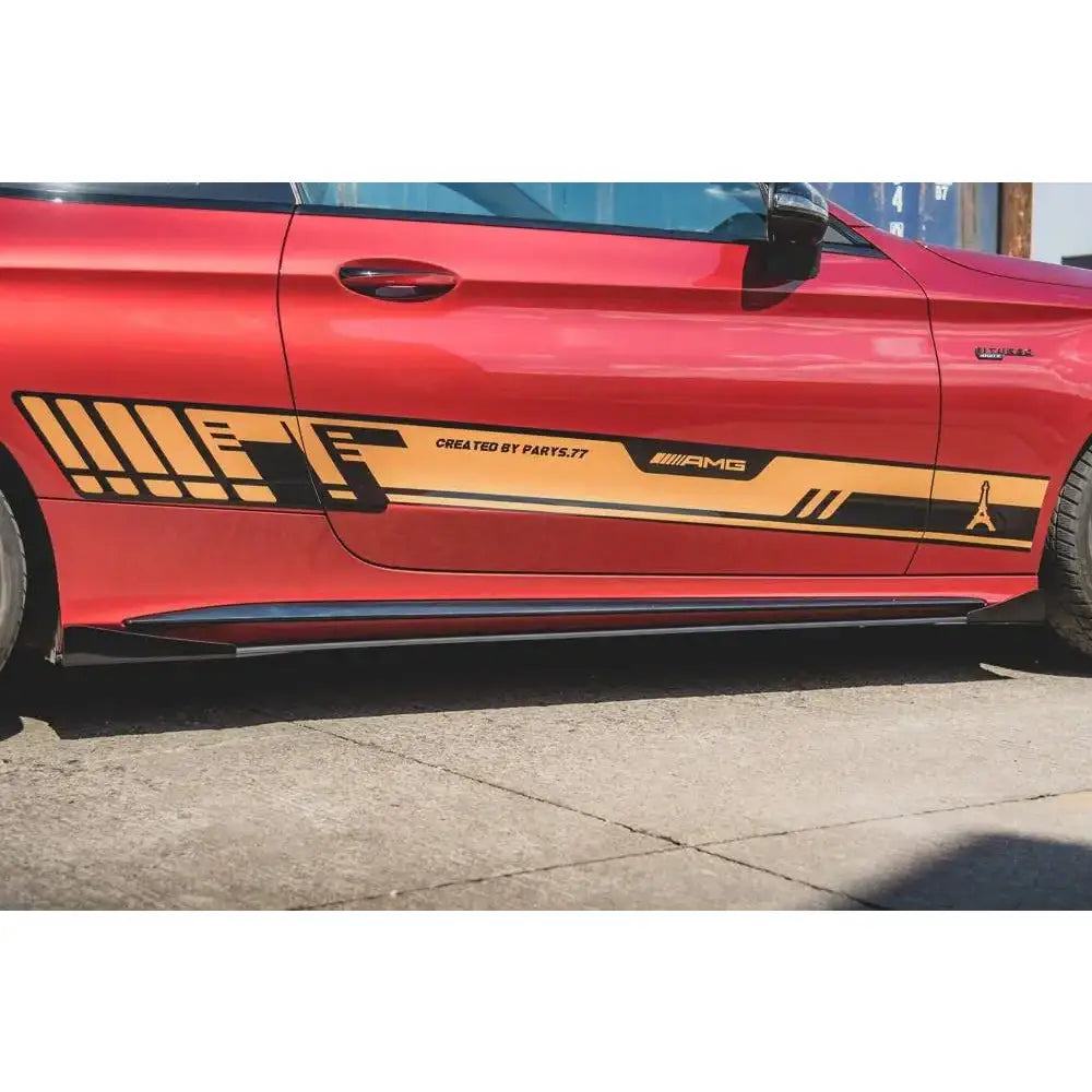Sideskjørt Lepper + Flaps Mercedes-amg C43 Coupe C205 16-