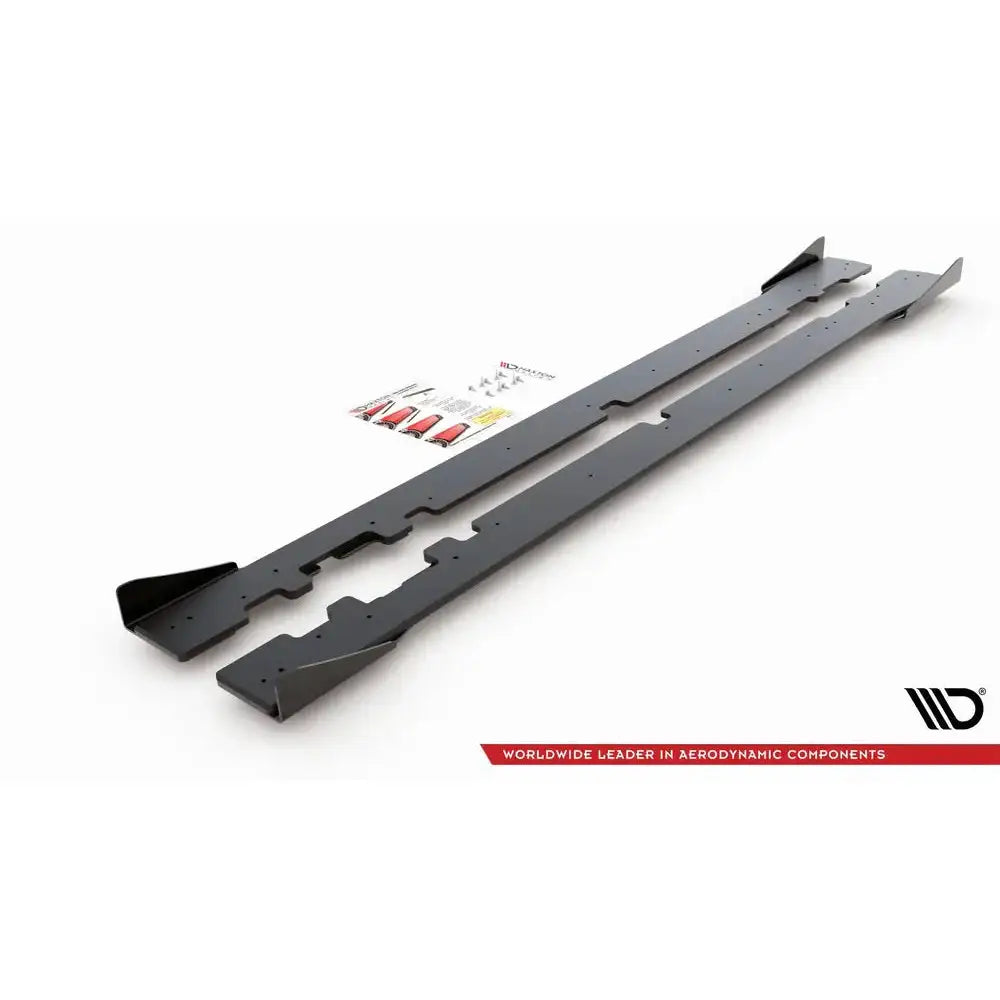 Sideskjørt Lepper + Flaps Mercedes-amg C43 Coupe C205 16-