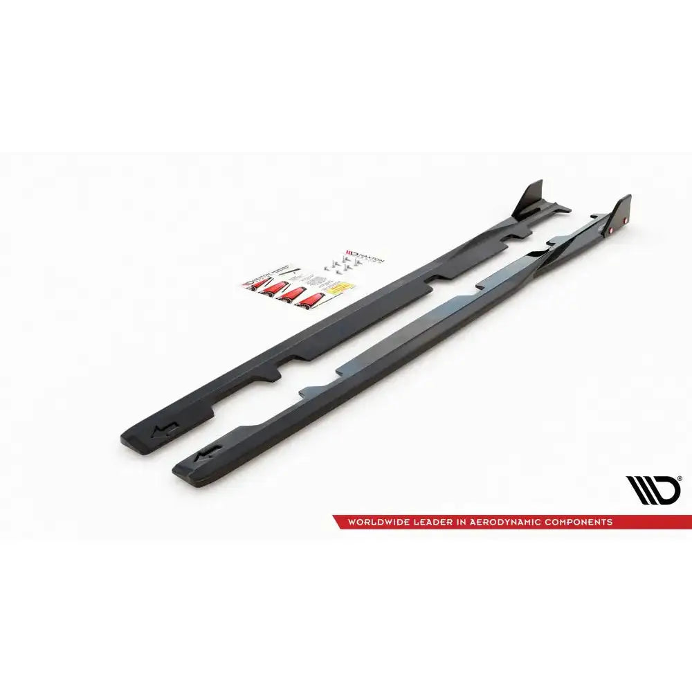 Sideskjørt Lepper + Flaps V.2 - Ford Fiesta St / St-line 17-