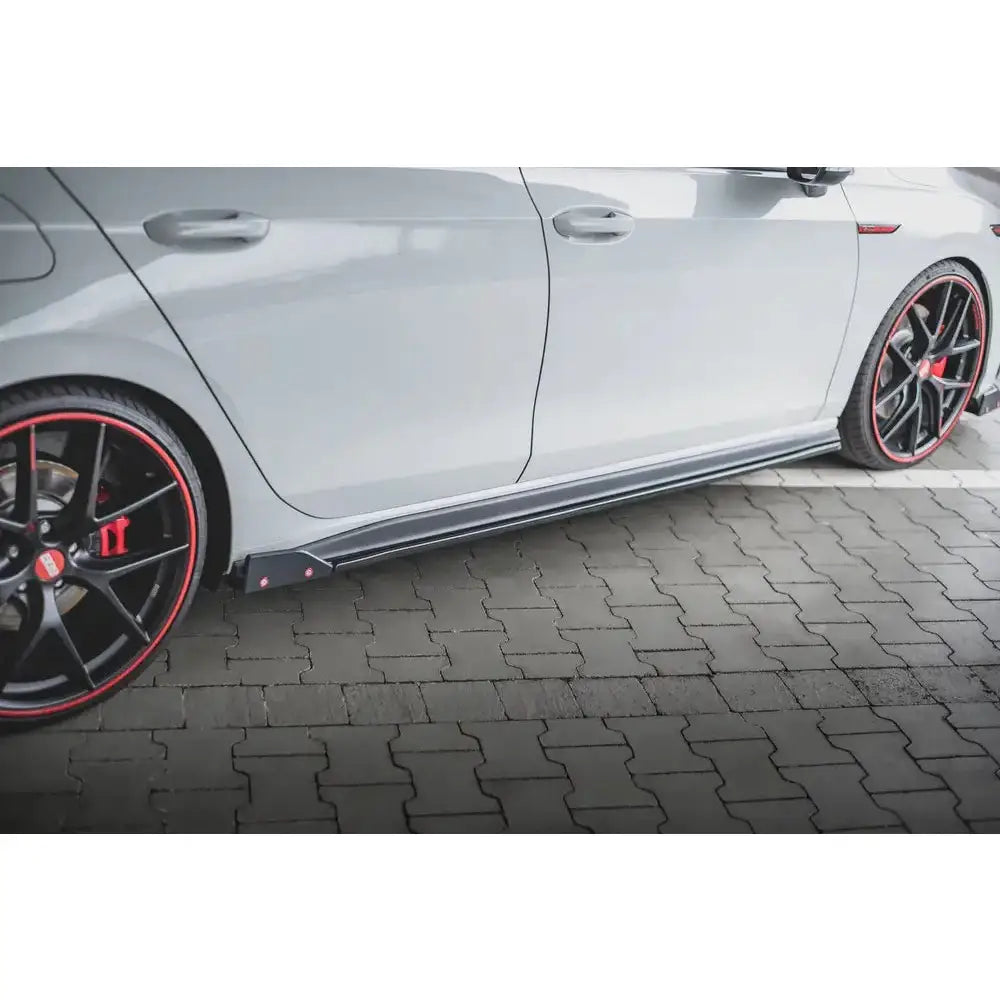 Sideskjørt Lepper + Flaps V.2 Volkswagen Golf 8 Gti / Gti Clubsport 20-
