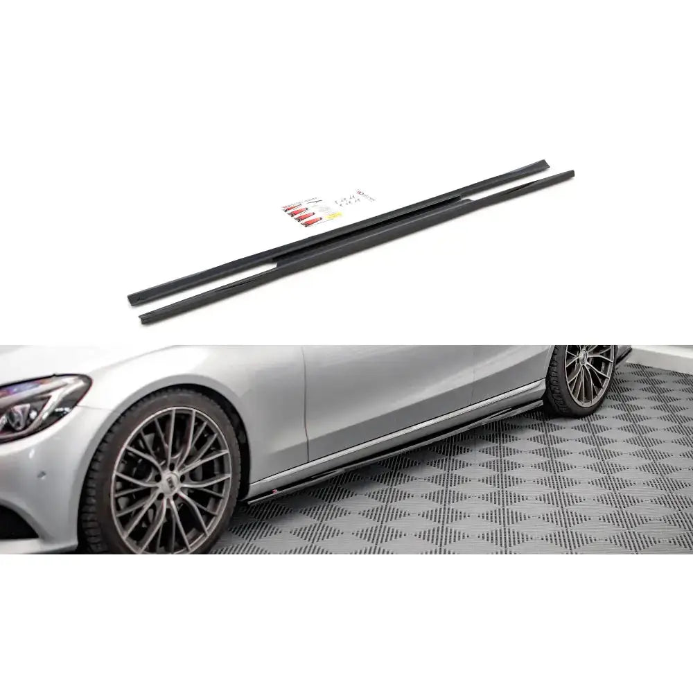 Sideskjørt Lepper Mercedes-benz C-klasse W205 14-18
