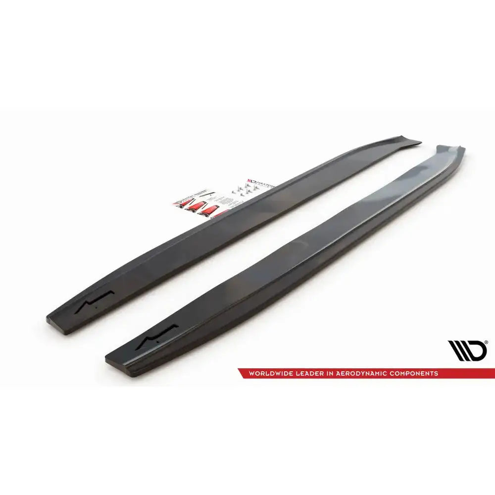 Sideskjørt Lepper - Mercedes Glc Coupe Amg-line C253 Facelift 19-