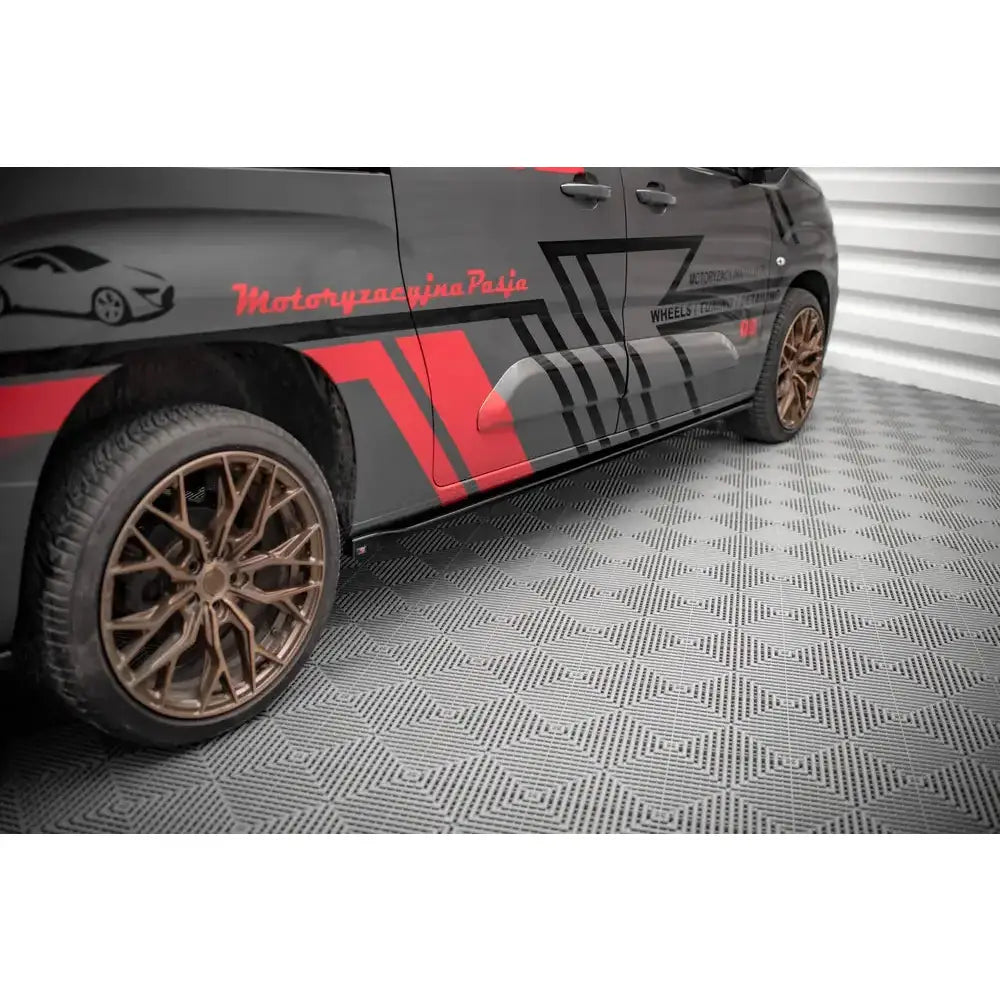 Sideskjørt Lepper - Peugeot Partner Mk3 18-