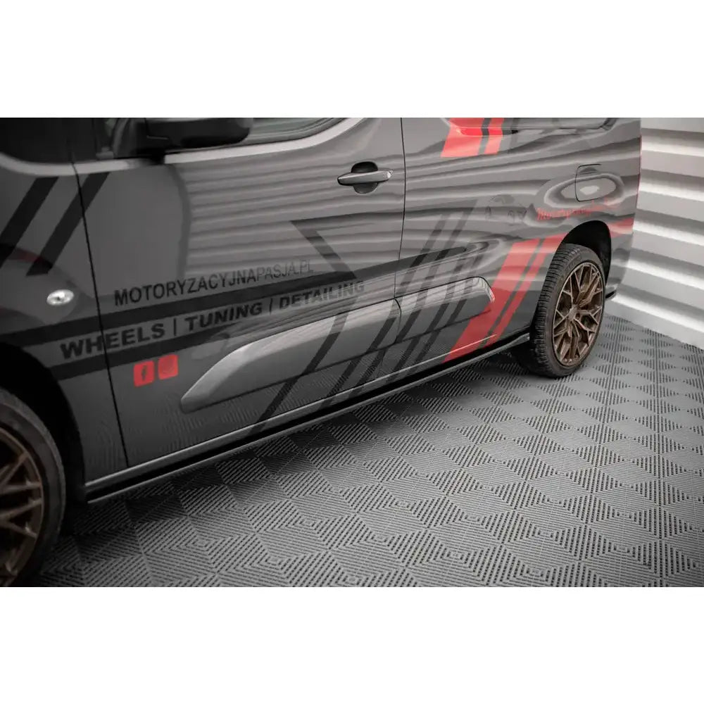 Sideskjørt Lepper - Peugeot Partner Mk3 18-