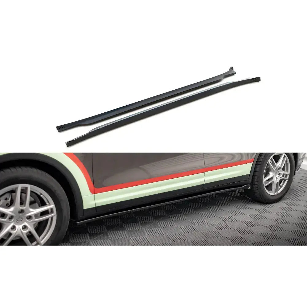 Sideskjørt Lepper - Porsche Cayenne Mk2 10-14