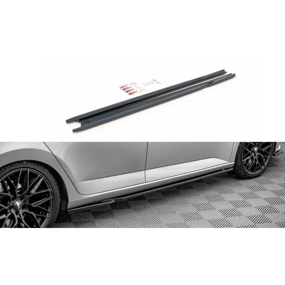 Sideskjørt Lepper - Skoda Fabia Mk3 14-