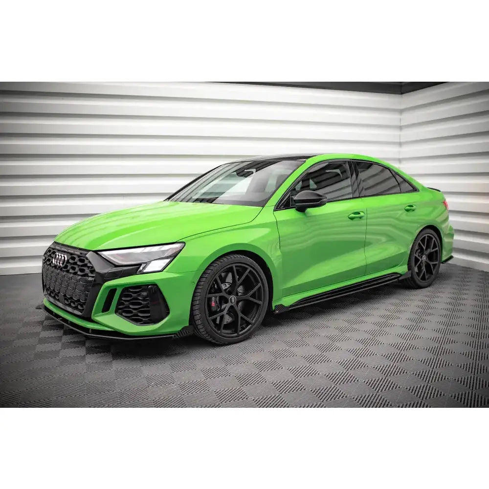 Sideskjørt Lepper Street Pro + Flaps - Audi Rs3 Sedan 8y 20-