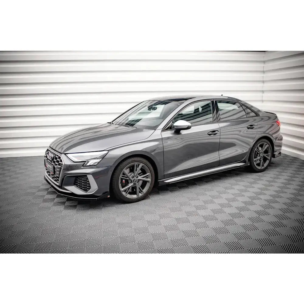 Sideskjørt Lepper Street Pro + Flaps - Audi S3 / A3 S-line 8y 20-