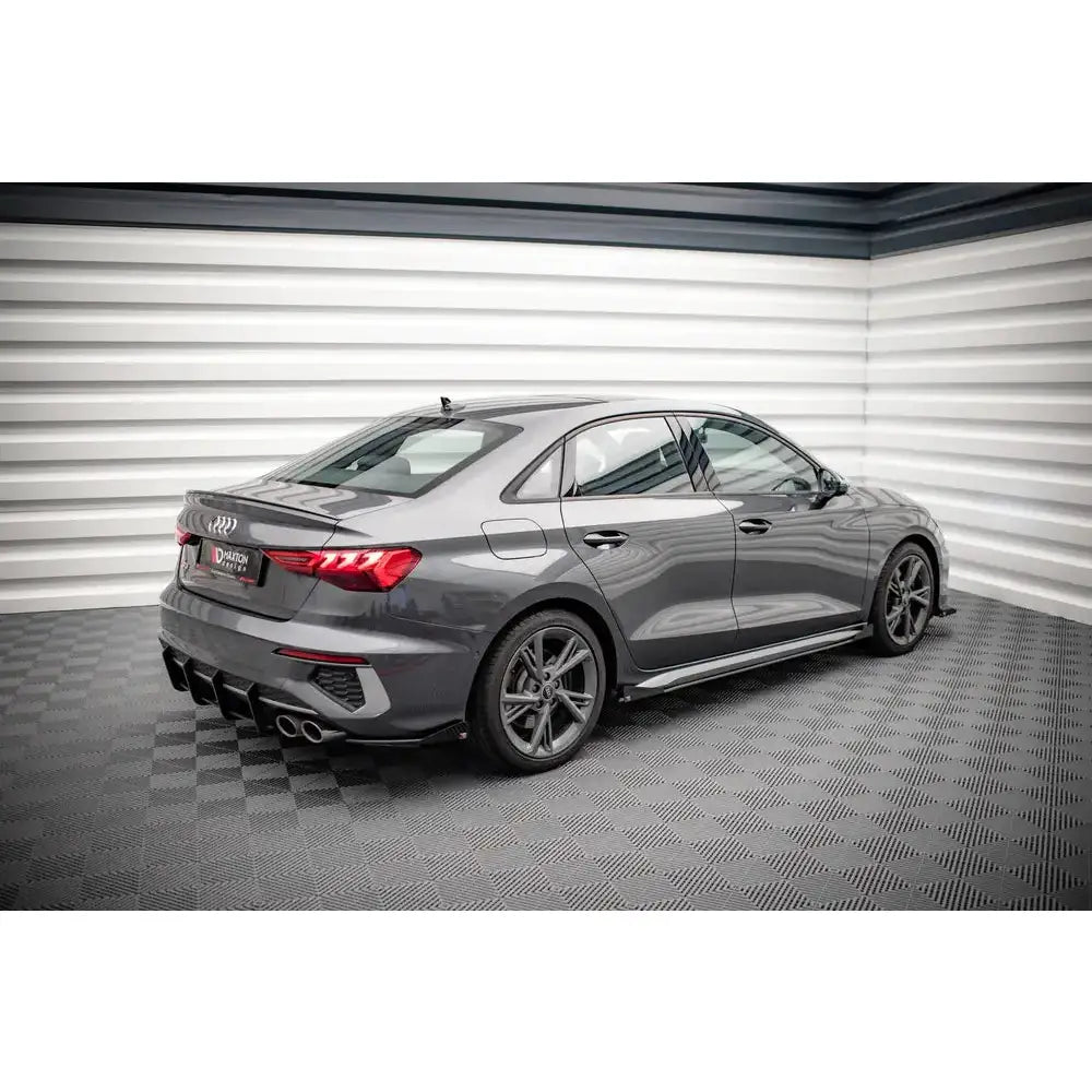 Sideskjørt Lepper Street Pro + Flaps - Audi S3 / A3 S-line 8y 20-