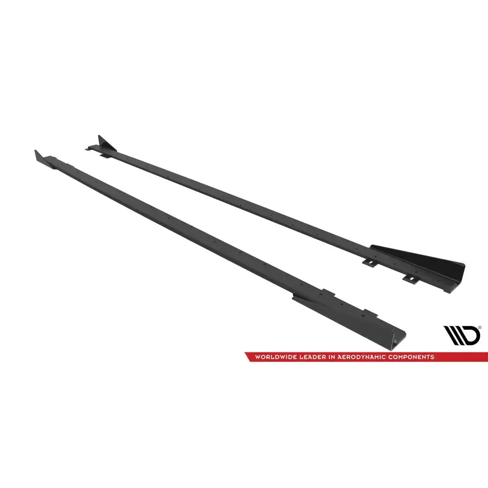 Sideskjørt Lepper Street Pro + Flaps - Ford Fiesta St Mk6 04-08