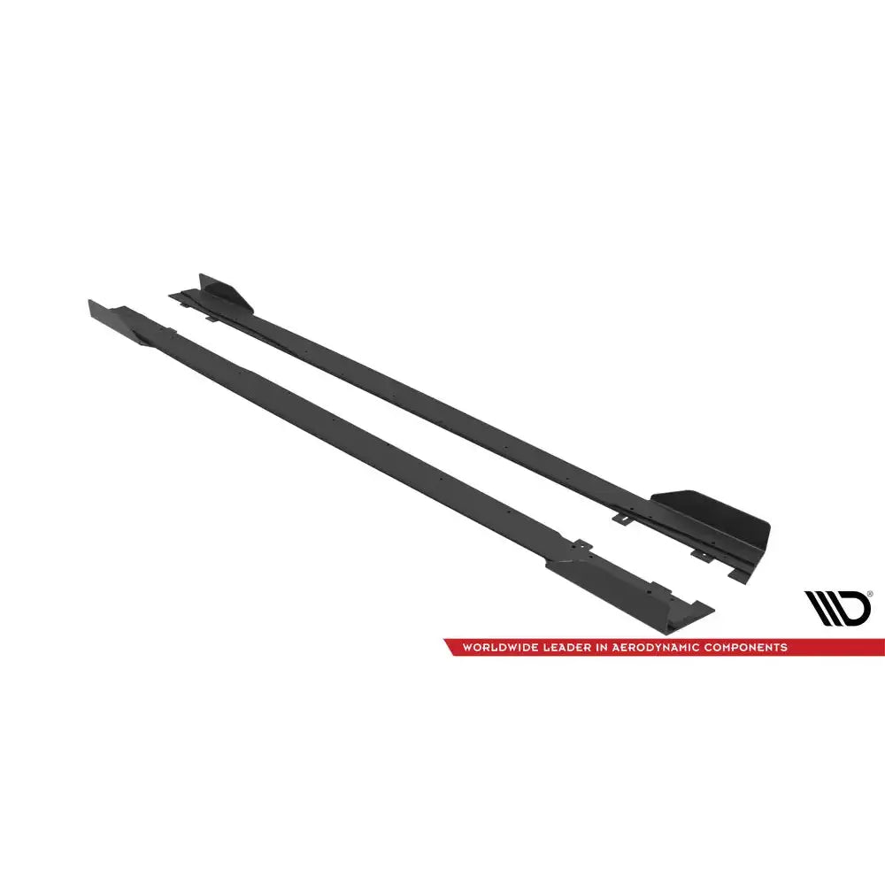 Sideskjørt Lepper Street Pro + Flaps - Mercedes A35 Amg / Amg-line Aero Pack W177 18-