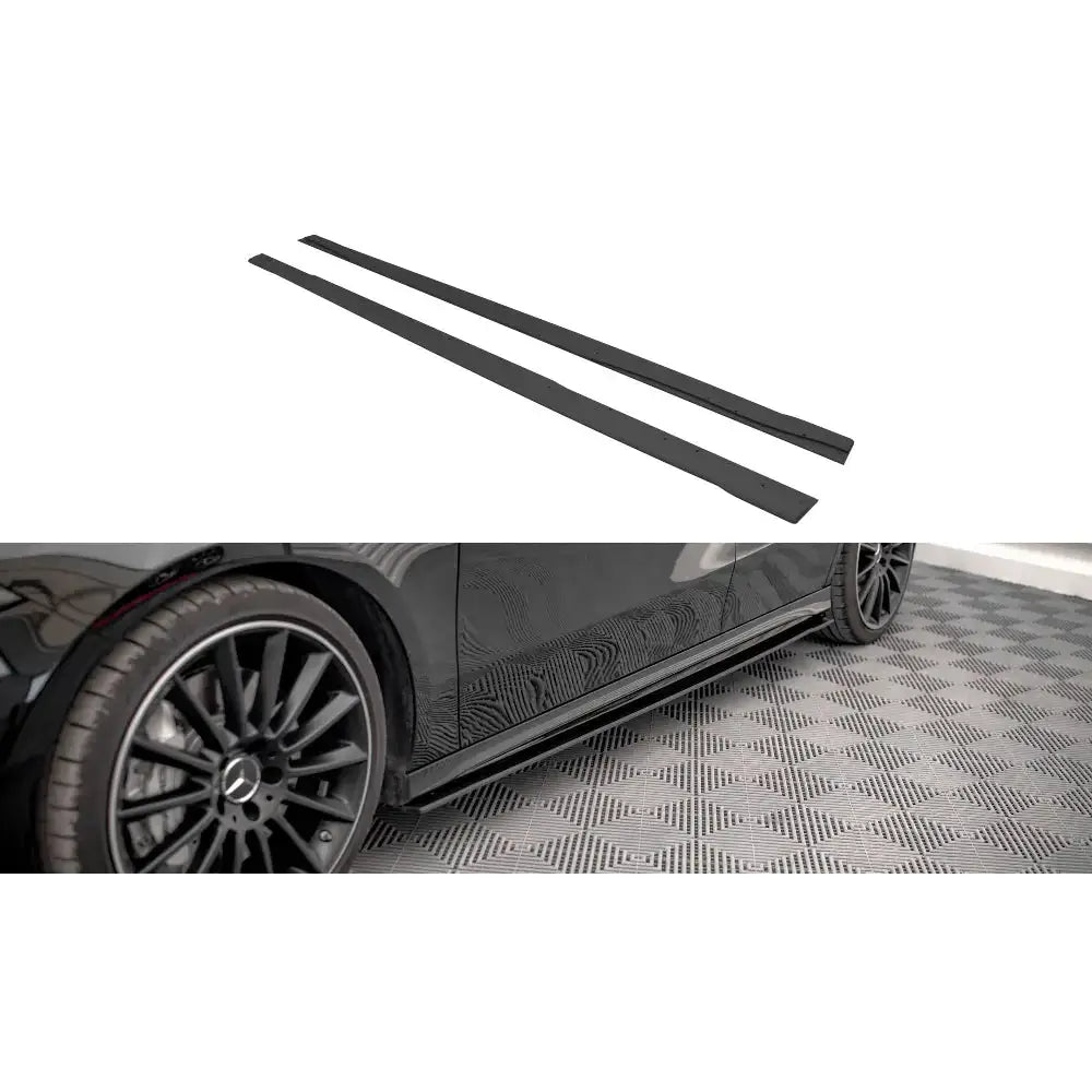 Sideskjørt Lepper Street Pro - Mercedes A35 Amg / Amg-line Aero Pack W177 18-