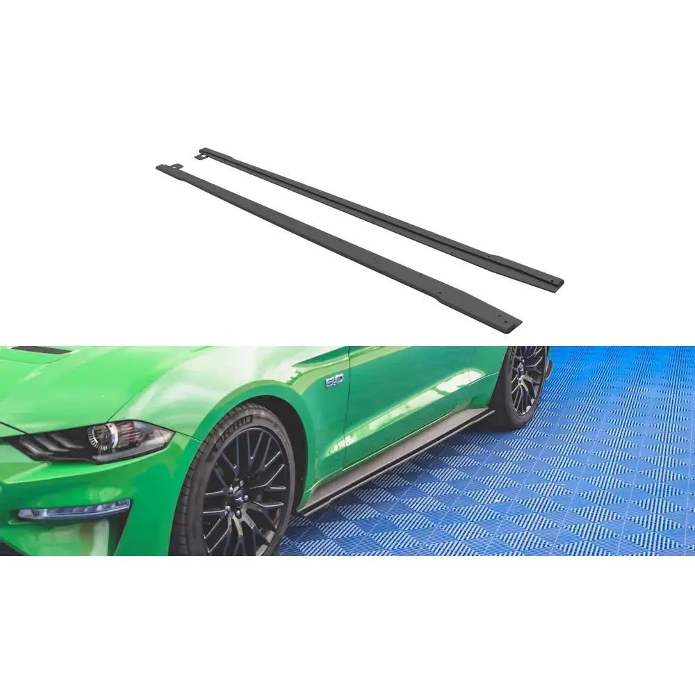 Sideskjørt Lepper Street Pro V.1 Ford Mustang Gt Mk6 Facelift 17-