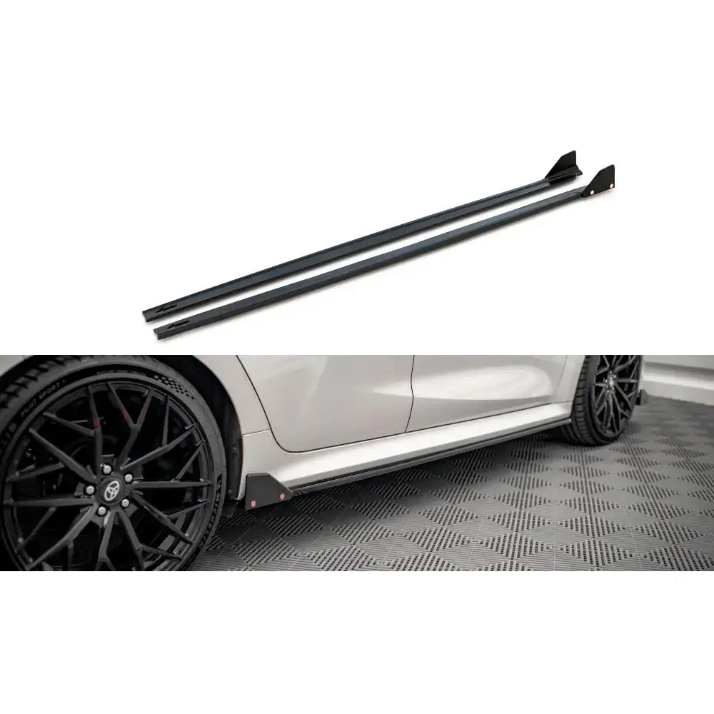 Sideskjørt Lepper V.1 + Flaps - Toyota Yaris Mk4 19-