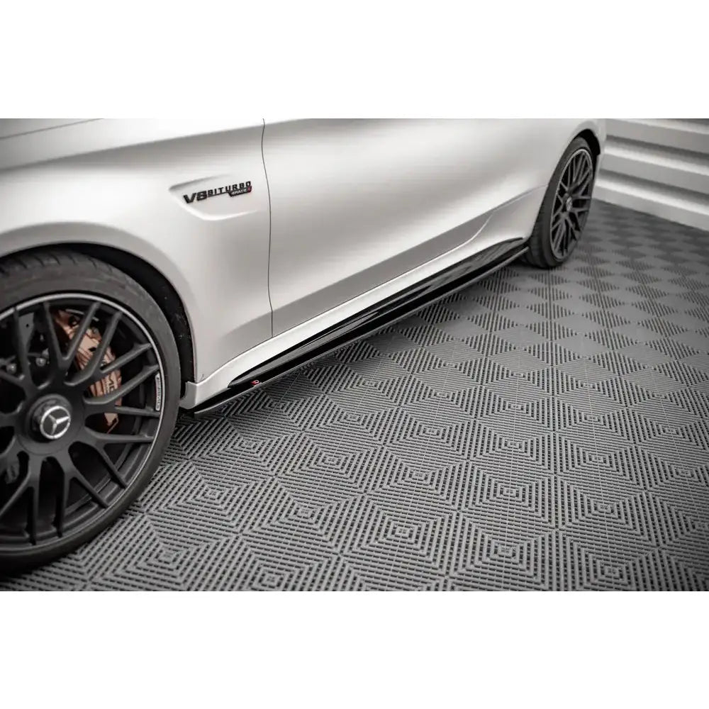 Sideskjørt Lepper V.1 - Mercedes Amg c 63amg Coupe C205 Facelift 18-21