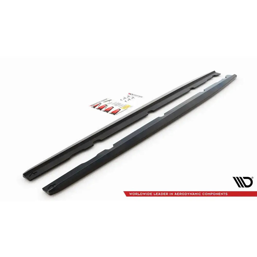 Sideskjørt Lepper V.1 - Mercedes Amg c 63amg Coupe C205 Facelift 18-21