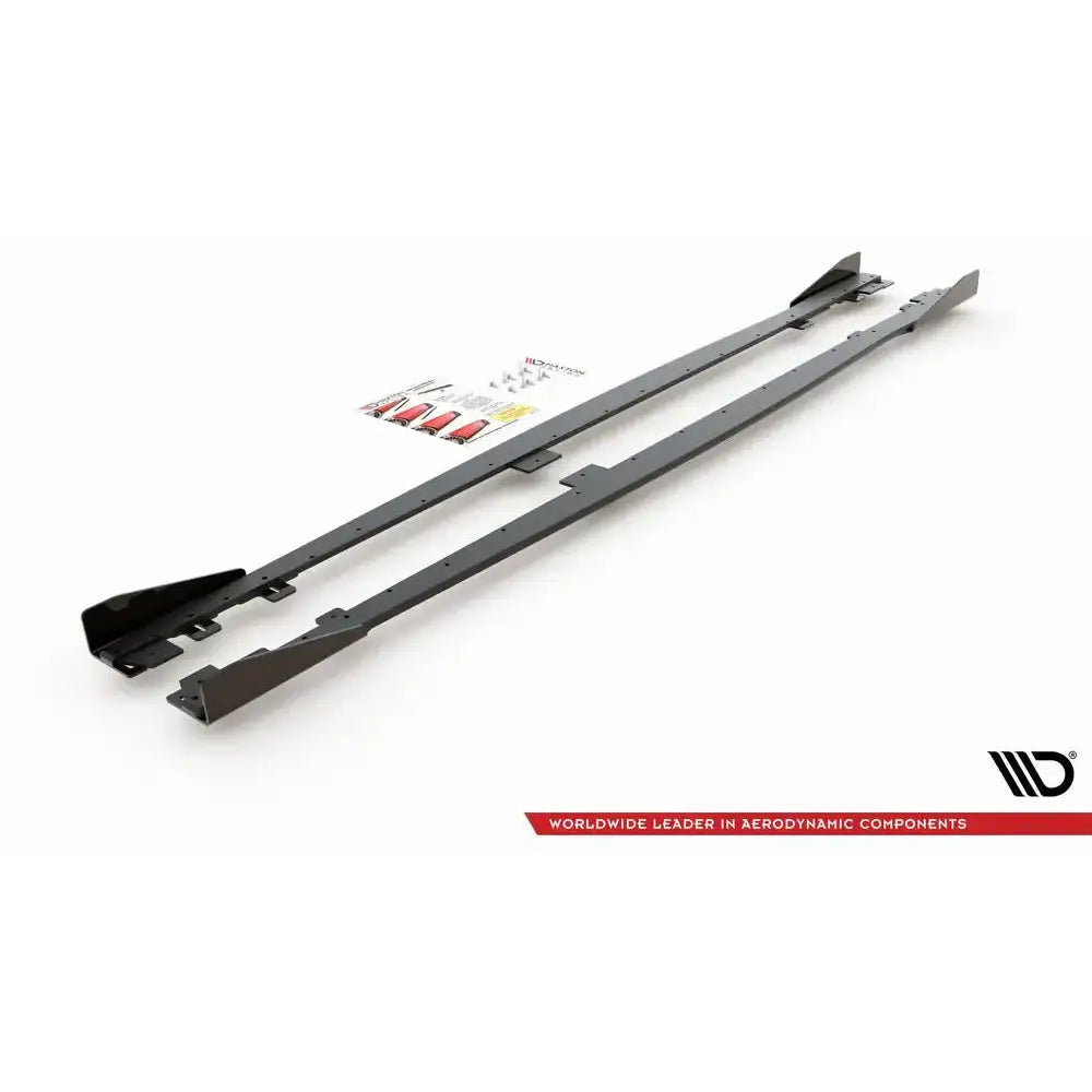 Sideskjørt Lepper V.2 + Flaps Bmw 1 F20 M135i / M140i / M-pack 11-19