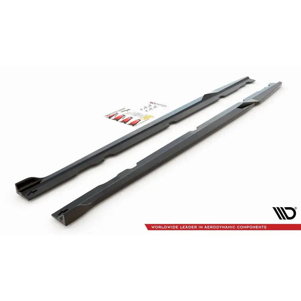 Sideskjørt Lepper V.2 - Mercedes Amg c 63amg Coupe C205 Facelift 18-21