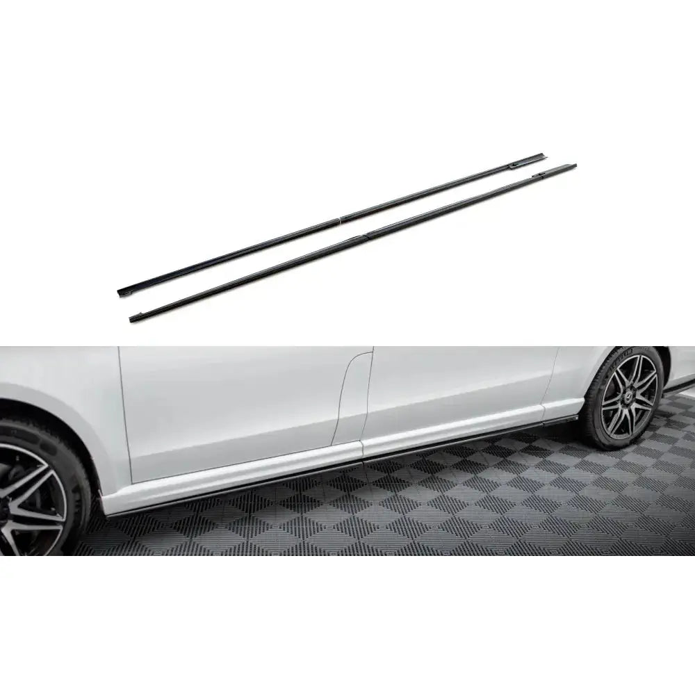 Sideskjørt Mercedes-benz V-class Extra Long Amg-line W447 Facelift