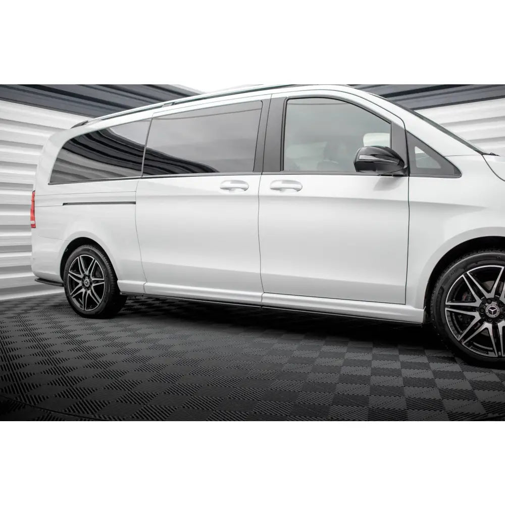 Sideskjørt Mercedes-benz V-class Extra Long Amg-line W447 Facelift