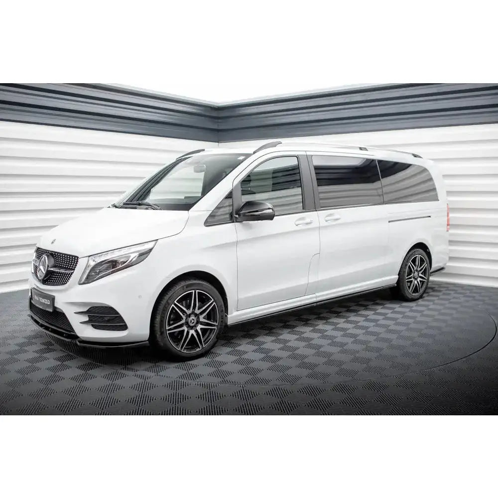 Sideskjørt Mercedes-benz V-class Extra Long Amg-line W447 Facelift