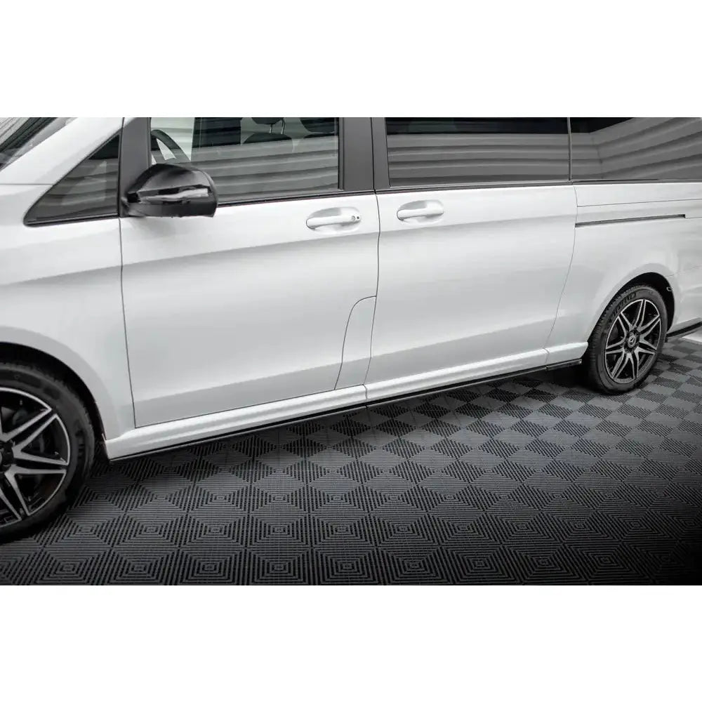 Sideskjørt Mercedes-benz V-class Extra Long Amg-line W447 Facelift