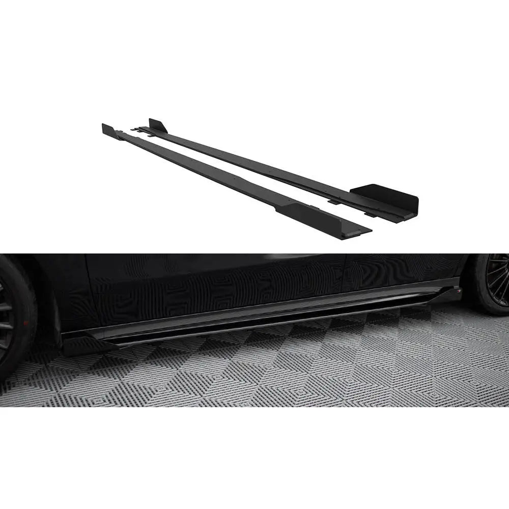 Sideskjørt Street Pro + Flaps Mercedes-amg A35 W177 Facelift