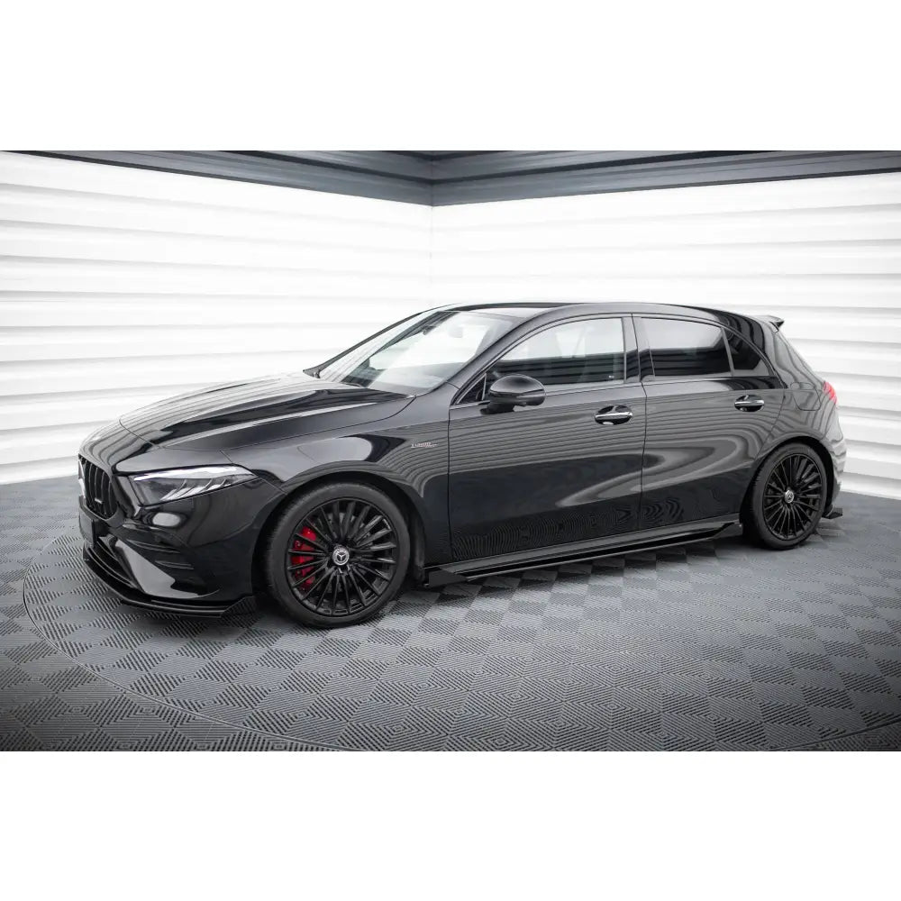 Sideskjørt Street Pro + Flaps Mercedes-amg A35 W177 Facelift