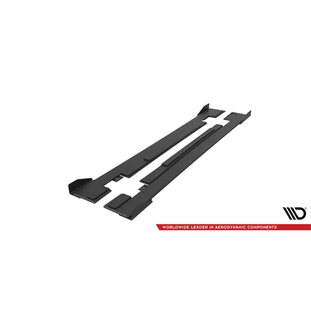 Sideskjørt Street Pro + Flaps Mercedes-amg Cla 45 C117 Facelift