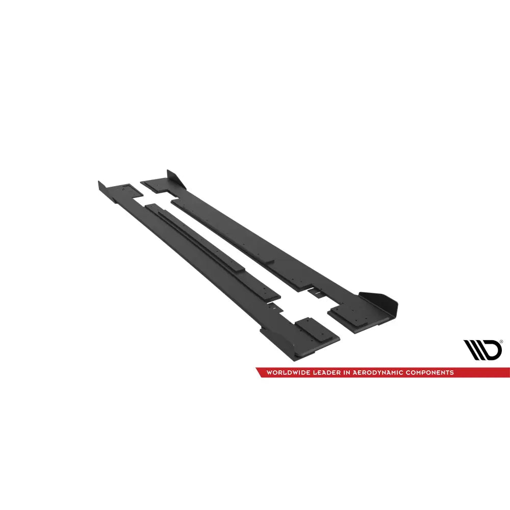 Sideskjørt Street Pro + Flaps Mercedes-amg Cla 45 C117 Facelift