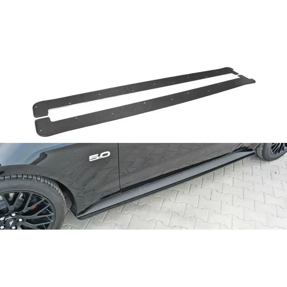 Sideskjørt Street Pro Ford Mustang Mk6 Gt Abs