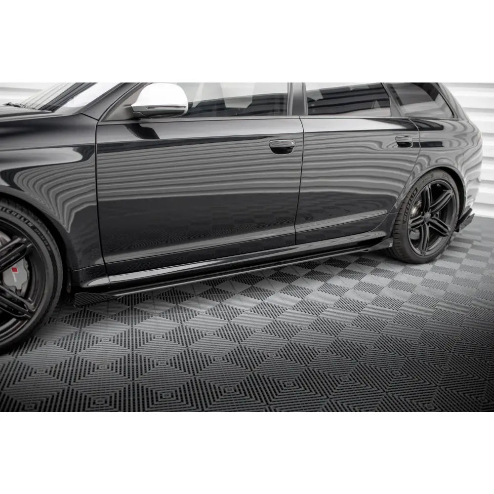Sideskjørt Street Pro med Flaps Audi Rs6 Avant C6