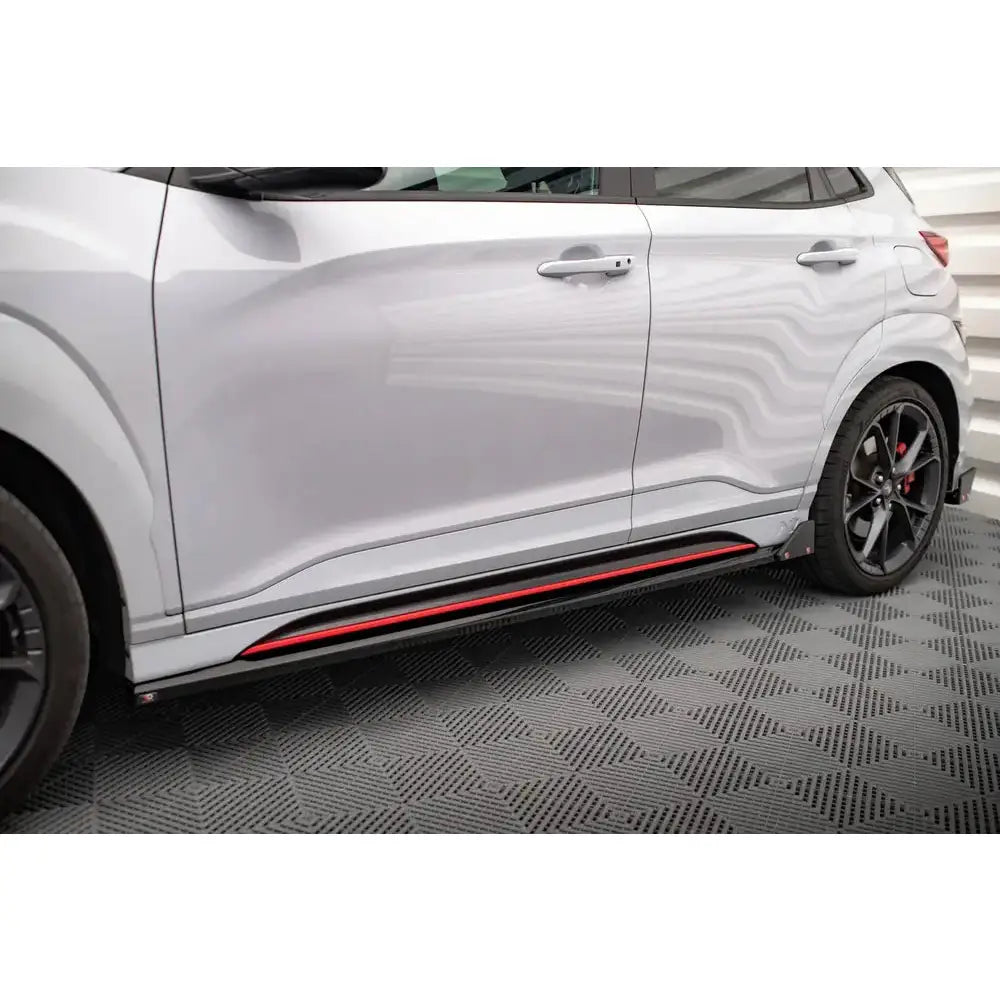 Sideskjørt V.1 + Flaps Hyundai Kona n Mk1