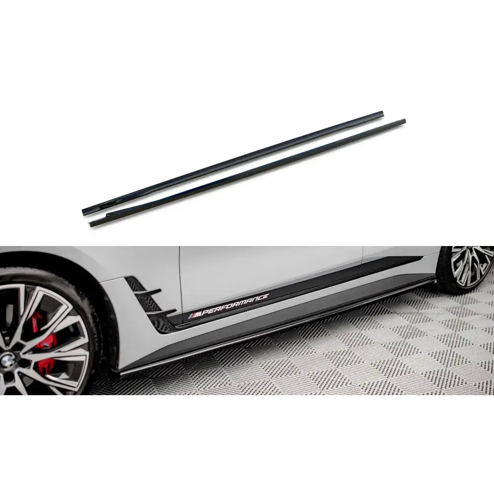 Sideskjørt V.2 Bmw I4 M-pack G26 - 1
