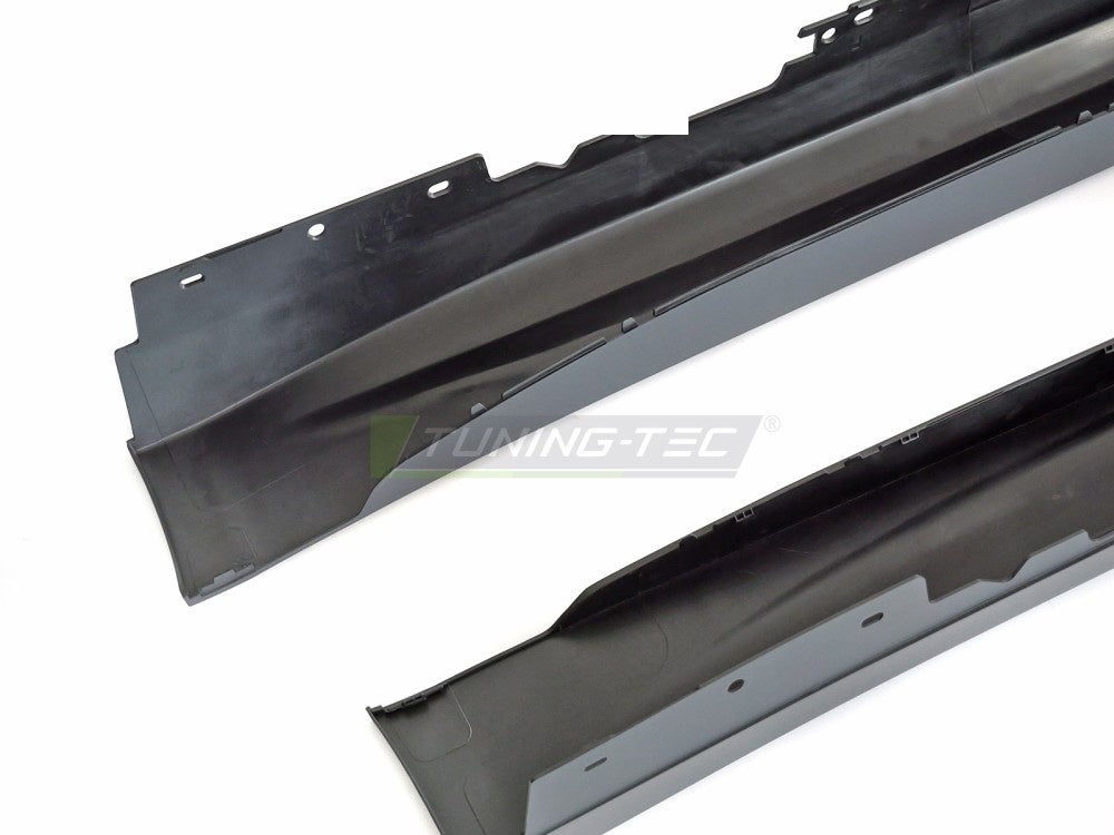 Detaljbilde av sideskjørt i Sport-utførelse for BMW F36 2013–2020