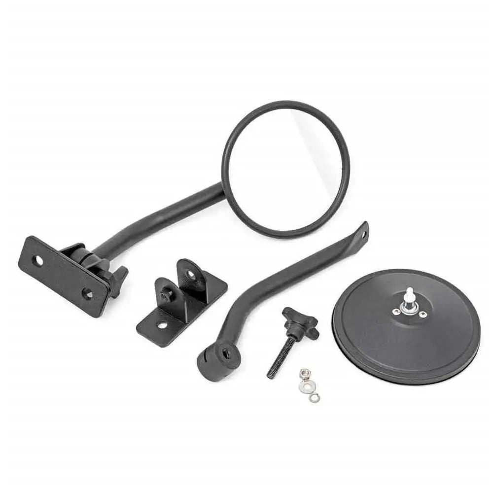 Sidespeil Runde Rough Country - Jeep Wrangler Jk 4 d 07-18