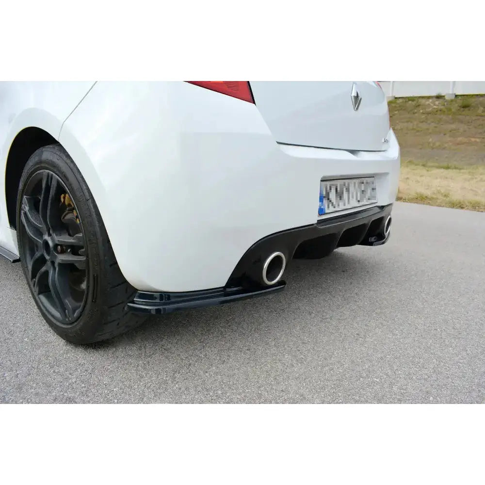 Sidesplitter bak Renault Clio Mk3 Rs Facelift