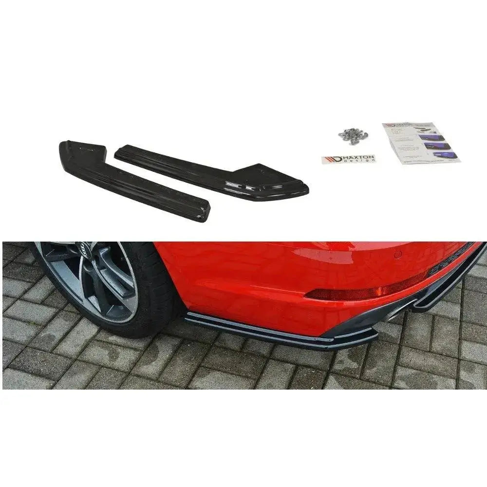 Sidesplittere bak Audi A4 B9 S-line