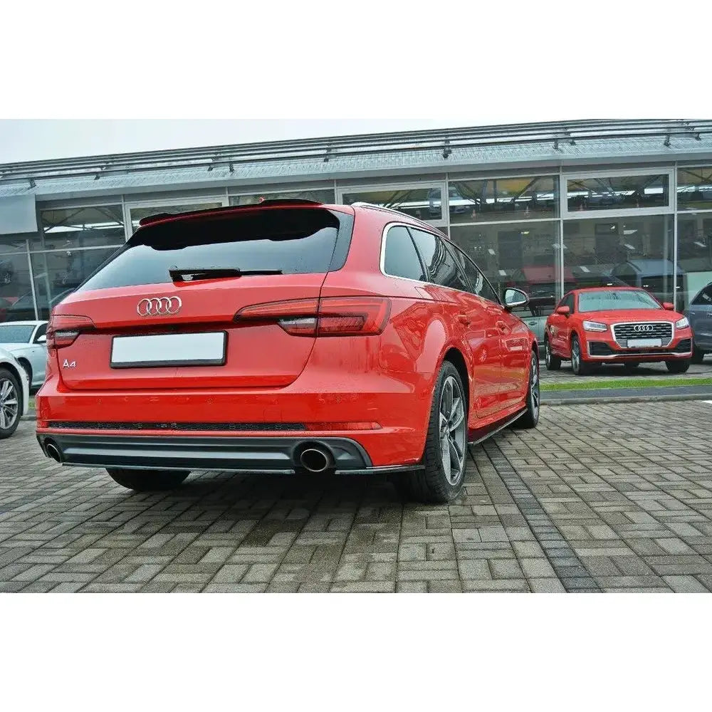 Sidesplittere bak Audi A4 B9 S-line