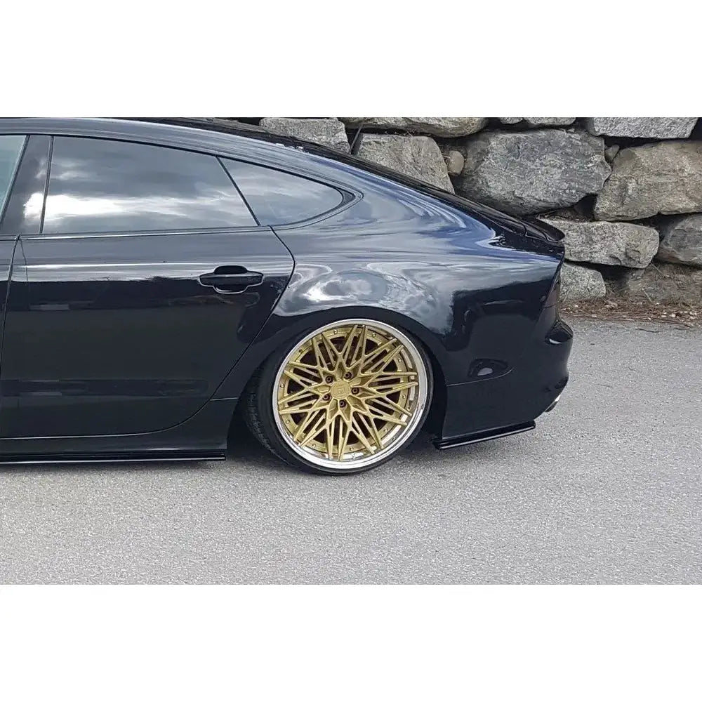 Sidesplittere bak Audi A7 Mk1 S-line