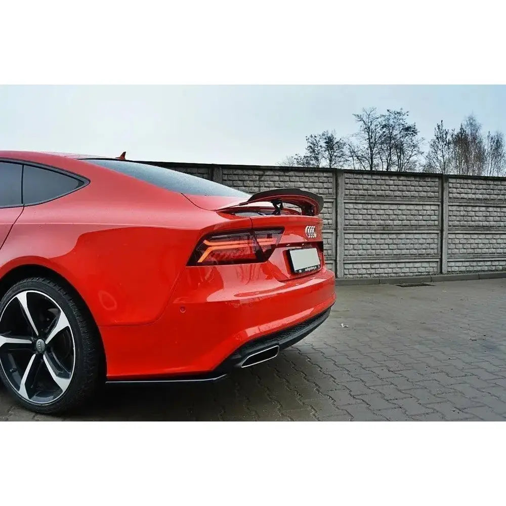 Sidesplittere bak Audi A7 S-line (facelift)
