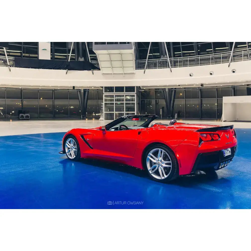 Sidesplittere bak Chevrolet Corvette C7