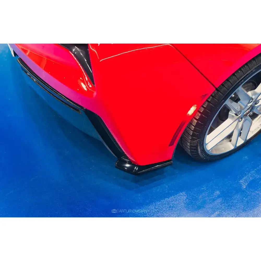 Sidesplittere bak Chevrolet Corvette C7
