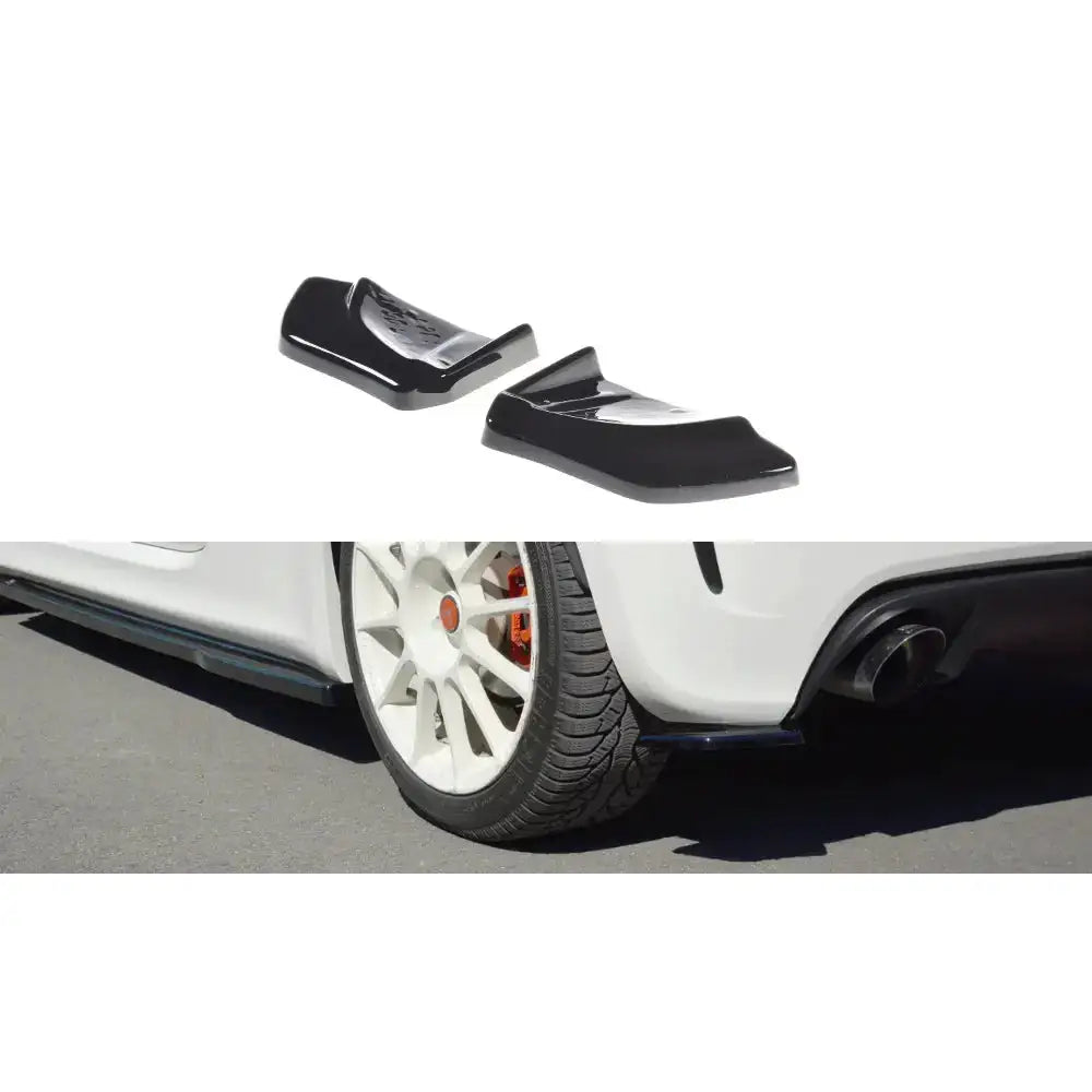 Sidesplittere bak Fiat 500 Abarth Mk1