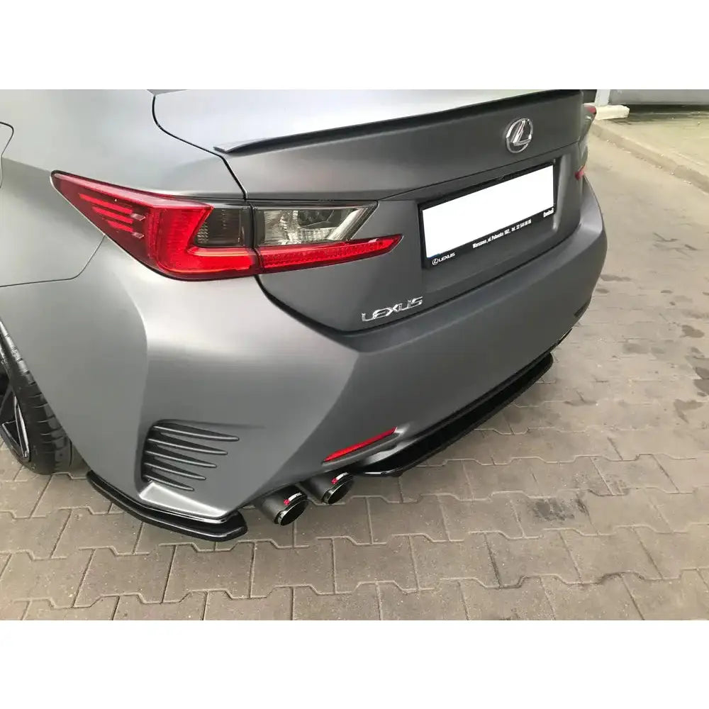 Sidesplittere bak Lexus Rc